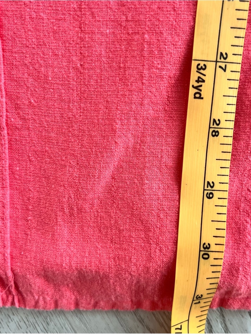 Guayabera Meridia Mexico Coral Cotton Shirt Men’s 46 Mary Brand Vintage - Picture 5 of 7